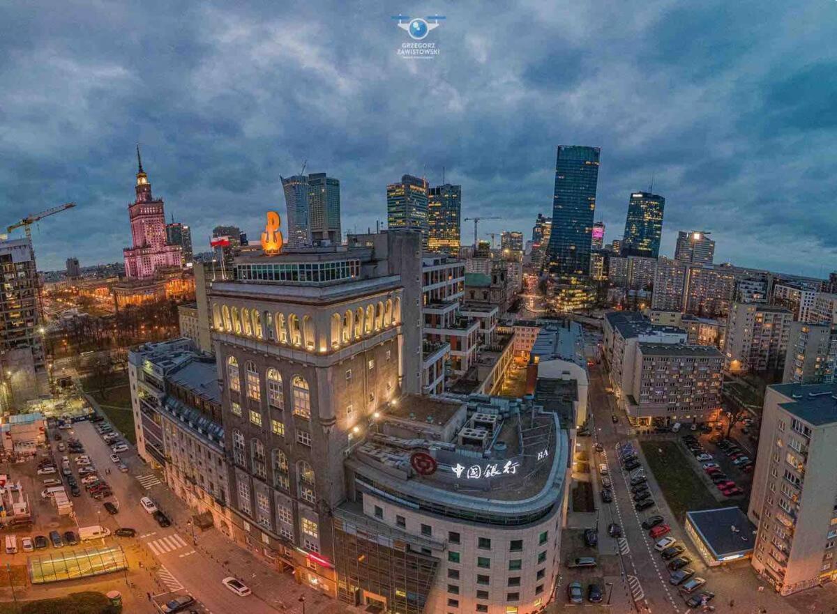 Super Apartment Yellow 2X Metro Fast Wifi 1 Gbs Netflix Panorama Miasta Варшава Экстерьер фото